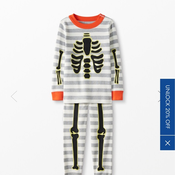 Hanna Andersson Other - Kids Hanna Andersson Skeleton Pajamas